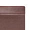 Dacasso Chocolate Brown Leather 34" X 20" Top-Rail Desk Pad PR-3421 - alternate 4